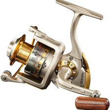 Diwa Spinning Fishing Reels for Saltwater Freshwater 1000 2000 3000 4000 5000 6000 Series Fishing Spool Left/Right Interchangeable Trout Carp Spinning Reel Light and Smooth