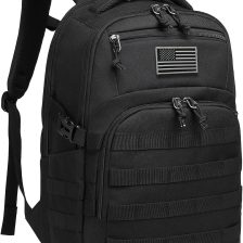 Wotony Military tactical backpack, backpack for men black small tactical assault bag